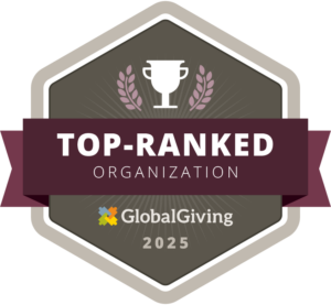GlobalGiving Top Ranked nonprofit badge
